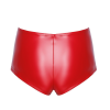 Шорти Noir Handmade F356 Red powerwetlook shorts - L