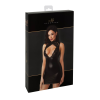 Сукня Noir Handmade F343 Powerwetlook and lace mini skirt - M