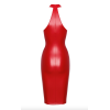 Сукня Noir Handmade F354 Red powerwetlook dress - 3XL