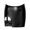 Спідниця Noir Handmade F345 Powerwetlook skirt with garter - XXL