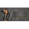 Комплект Kissable Bondage Kiss Set Black S/M