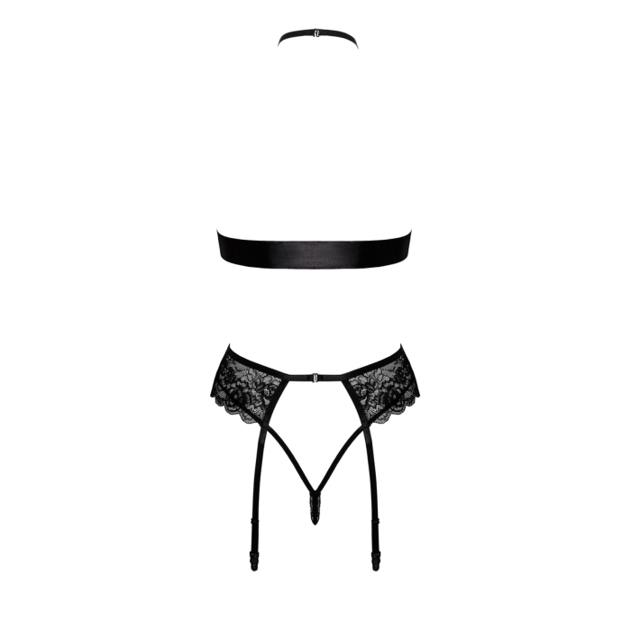 Комплект Kissable Bondage Kiss Set Black S/M