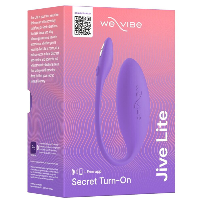Смарт-віброяйце We-Vibe Jive Lite Purple, невеликий розмір