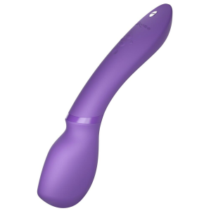 Смарт-вібромасажер We-Vibe Wand 2 Purple, дуже потужний, функція Smart Silence