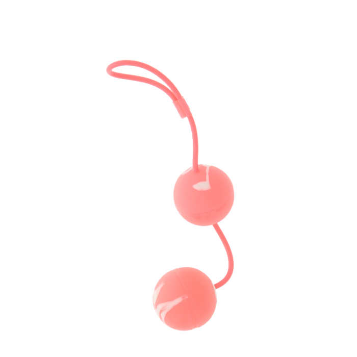 Вагінальні кульки Marbelized DUO BALLS, PINK