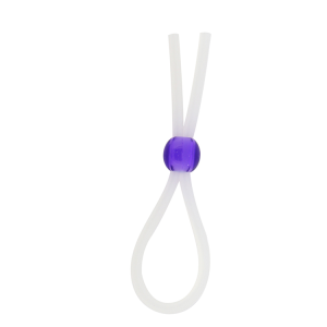 Кільце ерекційне 5 " Silicon Cock Ring with Bead, LAVENDER