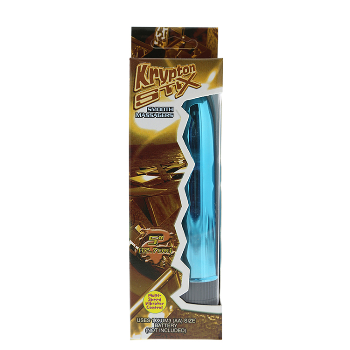 Вібратор Дамський пальчик NMC Krypton Stix 5", блакитний