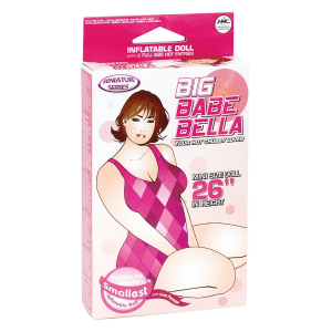 Секс лялька надувна NMC Big Babe Bella: Mini Doll з 2-ма робочими отворами, 66 см