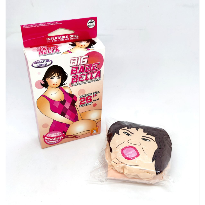 Секс лялька надувна NMC Big Babe Bella: Mini Doll з 2-ма робочими отворами, 66 см