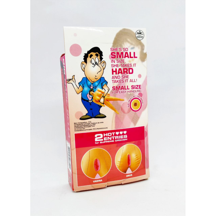 Секс лялька надувна NMC Big Babe Bella: Mini Doll з 2-ма робочими отворами, 66 см