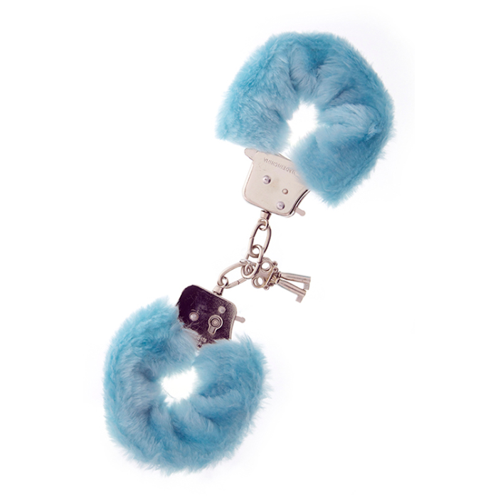Наручники Metal Handcuff with Plush. BLUE
