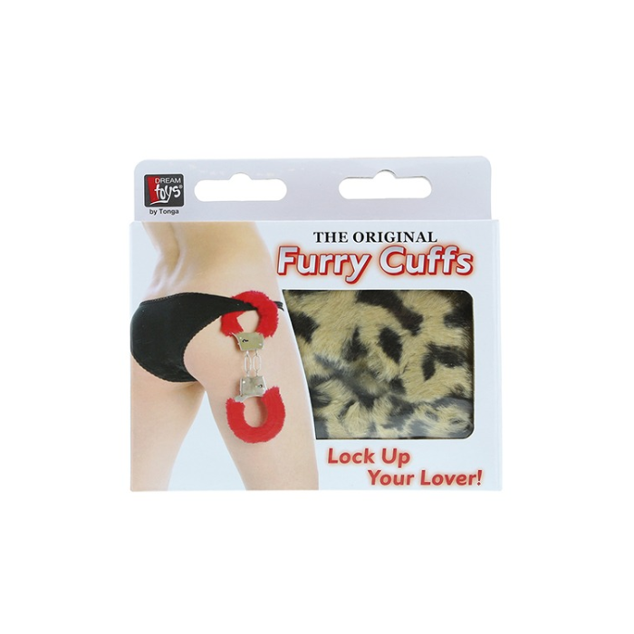 Наручники, Metal Handcuff with Plush, LEOPARD