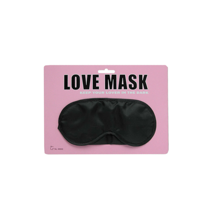 Маска на очі Love mask, Black