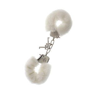 Наручники Metal Handcuff with Plush, білий