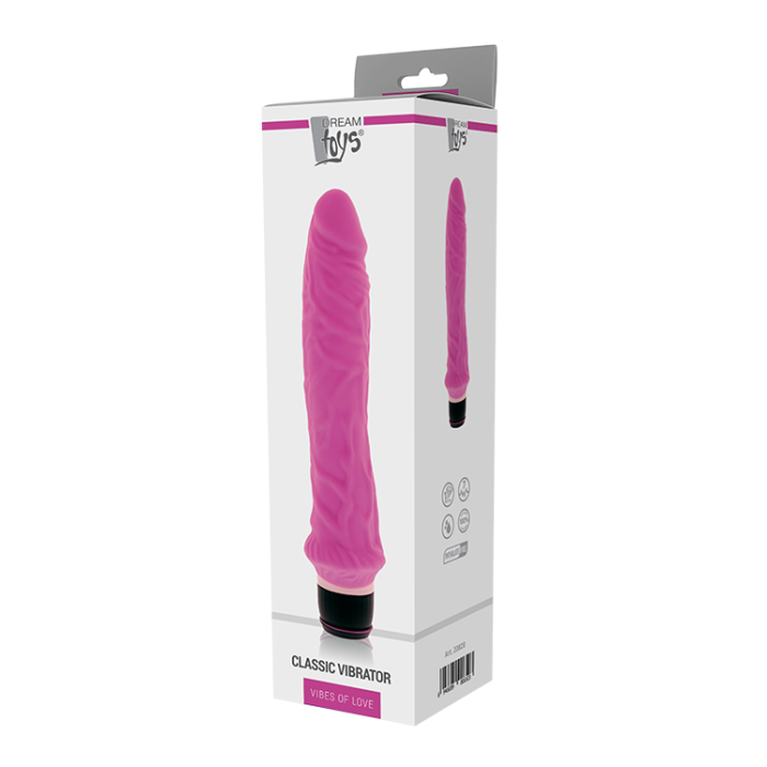 Вібромасажер PURRFECT SILICONE CLASSIC 8.5 INCH, PINK