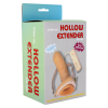 Вібромасажер з поясом Vibrating Hollow Extender Strap-On