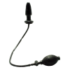 Анальна пробка з вібрацією та накачуванням Fanny Hill''s Black Buttplug