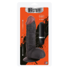 Вібратор на присосці Dream toys BigStuff з пультом, реалістичний, чорний