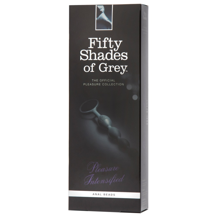 Анальні намиста Fifty Shades of Grey "Наростаюче задоволення" чорні