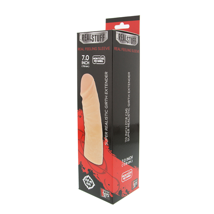 Подовжуюча насадка для пеніса REALSTUFF GIRTH EXTENDER SLEEVE