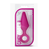 Анальний плаг Luxe CANDY RIMMER LARGE FUCHSIA