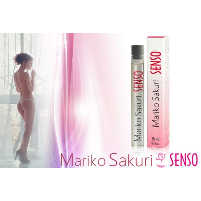 Духи з феромонами жіночі Aurora Mariko Sakuri SENSO (roll-on), 15 мл