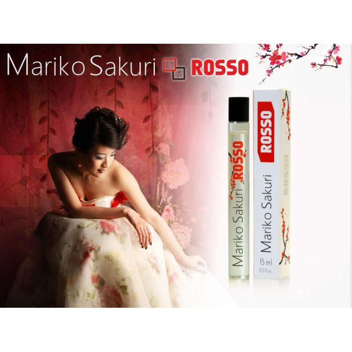 Духи з феромонами жіночі Aurora Mariko SAKURI ROSSO (roll-on), 15 мл