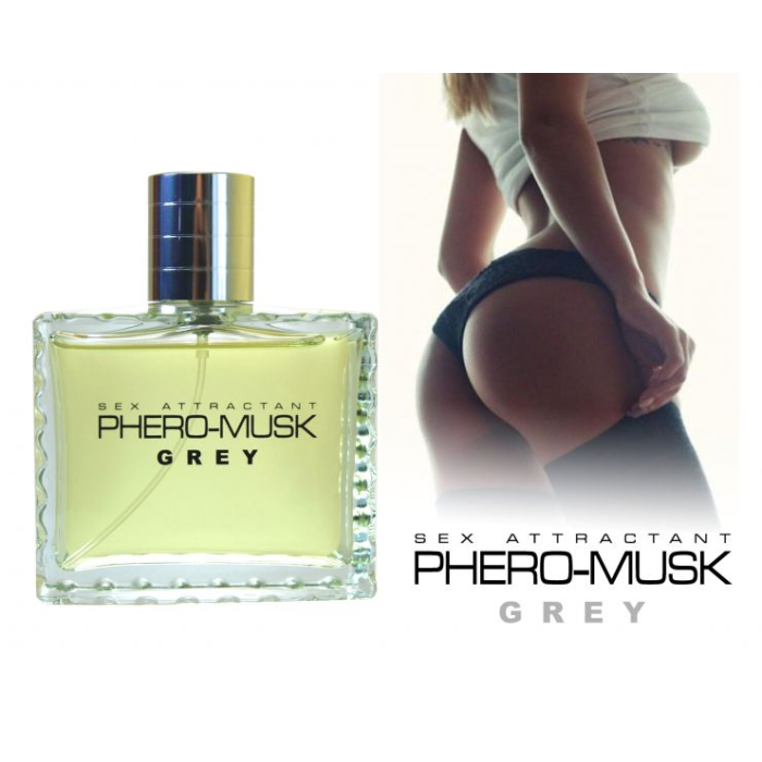 Духи з феромонами чоловічі Aurora PHERO-MUSK GREY, 100 мл