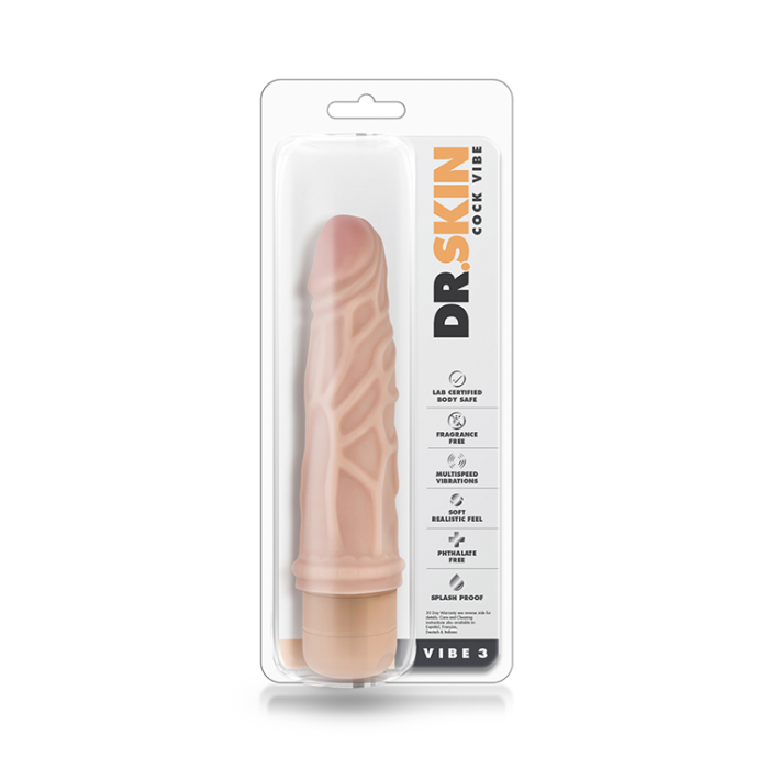 Вібратор Mr. SKIN COCK VIBE 3