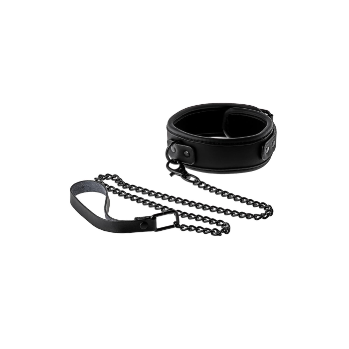 Нашийник з повідцем BLAZE COLLAR AND CHAIN BLACK