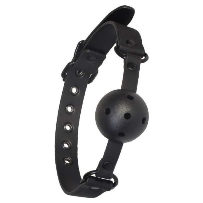 Кляп з кулькою Dream toys BLAZE Luxury Fetish чорний