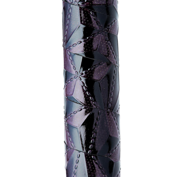 Флогер з фіолетовим тисненням Dream toys BLAZE Luxury Fetish та петлею