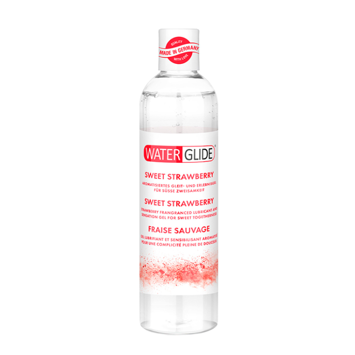 Лубрикант з ароматом полуниця WATERGLIDE SWEET STRAWBERRY. 300 мл