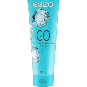 Охолоджуючий гель-лубрикант EGZO "GO"з пролонгуючим ефектом, 100 мл