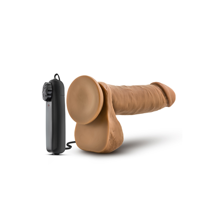 Вібромасажер LOVERBOY SOCCER CHAMP 8INCH DILDO MOCHA