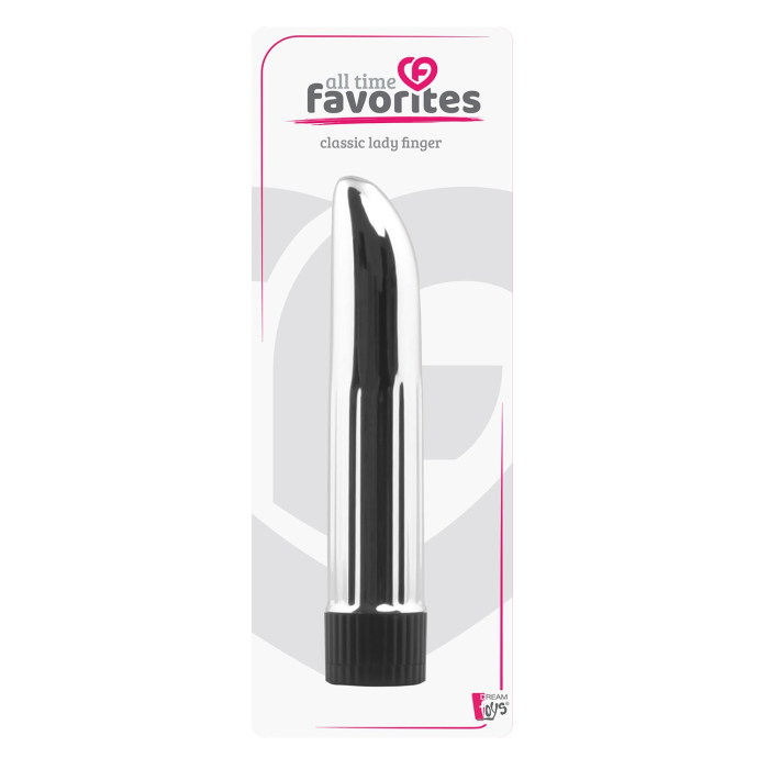 Вібромасажер DREAM TOYS CLASSIC LADY FINGER SILVER