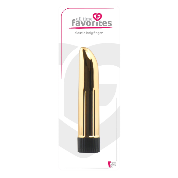 Вібромасажер DREAM TOYS CLASSIC Lady FINGER GOLD