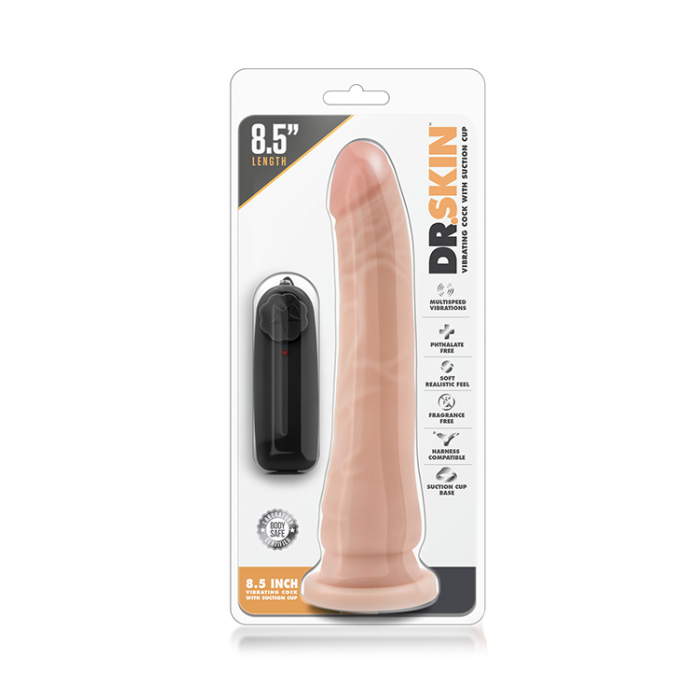 Вібромасажер Dr. SKIN 8.5INCH VIBR. REALISTIC DILDO