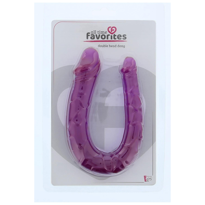 Подвійний фалоімітатор Dream Toys All Time Favorites фіолетовий