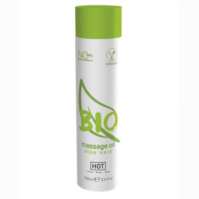 Масажне масло Hot Bio massage oil Aloe Vera, 100 мл