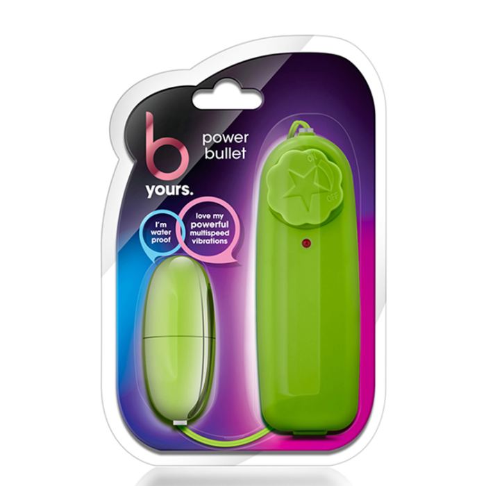 Віброяйце B yours POWER BULLET LIME