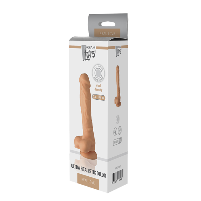 Фалоімітатор DREAM TOYS DUAL density SILICONE DILDO