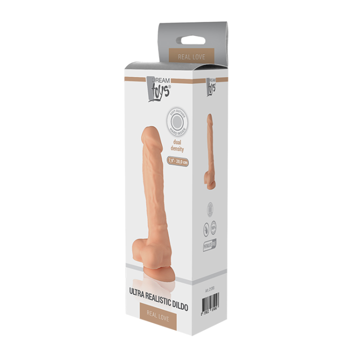 Фалоімітатор силіконовий DREAM TOYS DUAL DENSITY DILDO