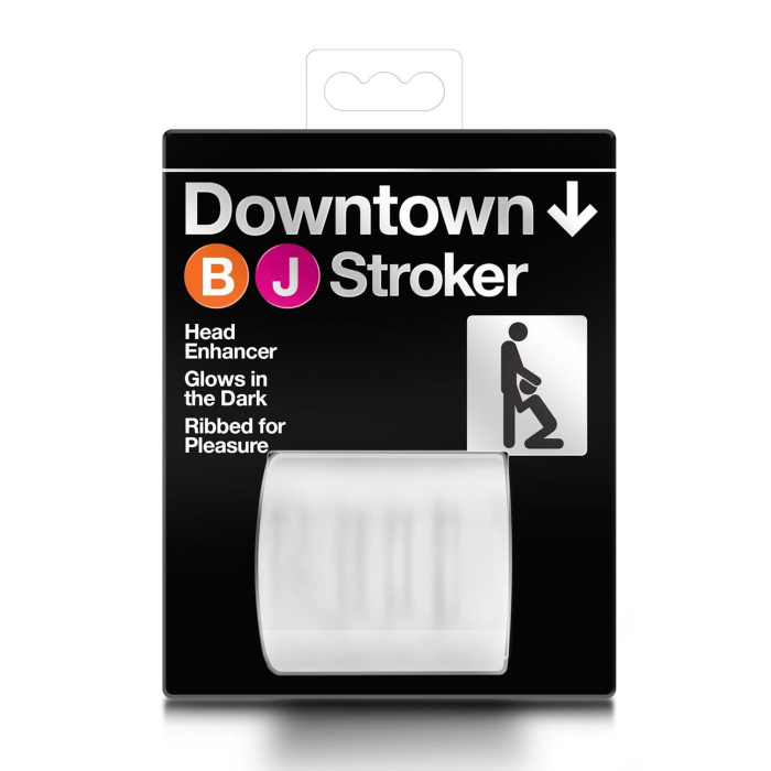 Мастурбатор для оральних ласк Blush Downtown Stroker прозорий