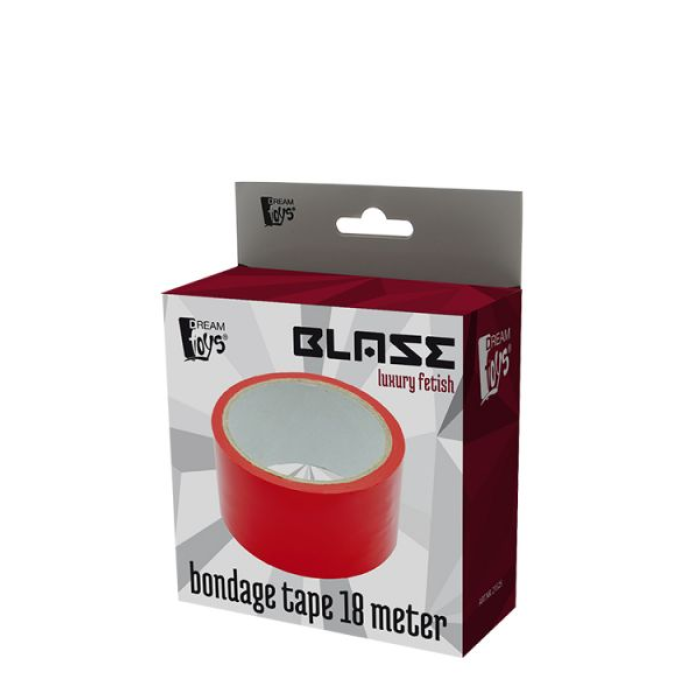Бондажна стрічка BLAZE BONDAGE TAPE 18M RED