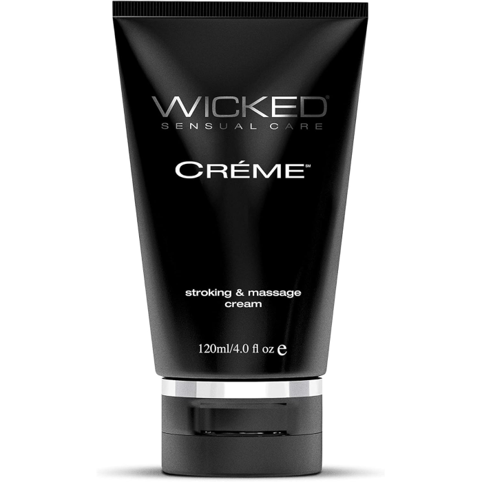 Крем для мастурбації Wicked Masturbation Creme на основі кокосової та мигдальної олії, 120 мл