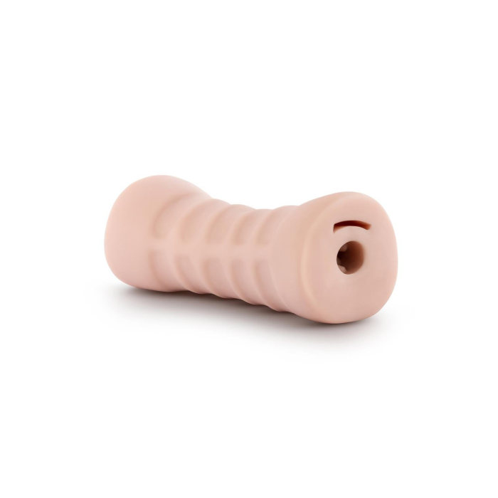 Мастурбатор-вагіна з вібрацією Blush M For Men тілесний