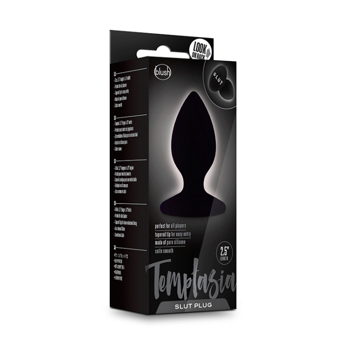 Анальна пробка TEMPTASIA SLUT PLUG BLACK