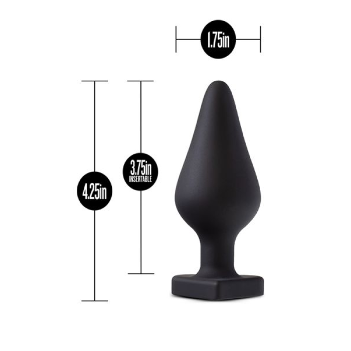 Анальна пробка TEMPTASIA FUCK ME BUTT PLUG BLACK