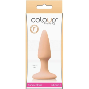 Анальна пробка COLOURS PLEASURES MINI PLUG FLESH